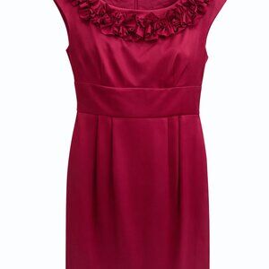 London Times Rose/Burgundy Dress - Pageant Interview Winner !